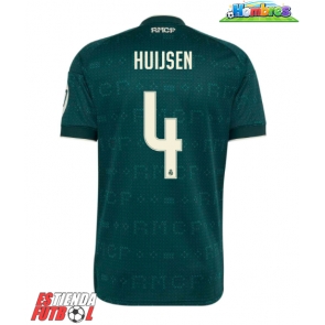 Real Madrid Dean Huijsen #4 Segunda Equipación 2026-27 Manga Corta